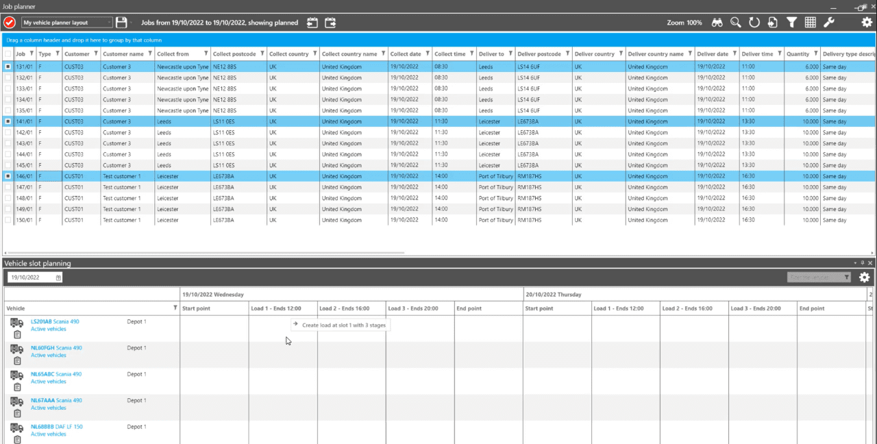 Speed up your planning processes with the slot planner | Mandata